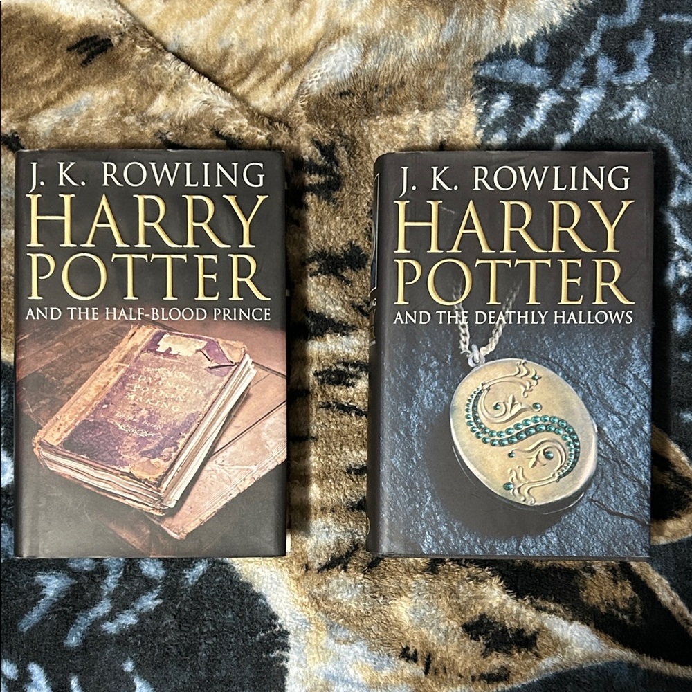 VINTAGE 2003-2007 | Harry Potter Hardcover Books 5-7